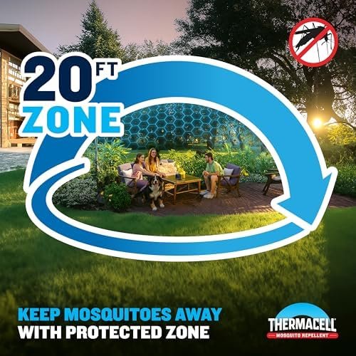 Thermacell E-ZoneGuard Patio+ Mosquito Repeller – 6.5Hr Battery + Charging Dock - Image 2