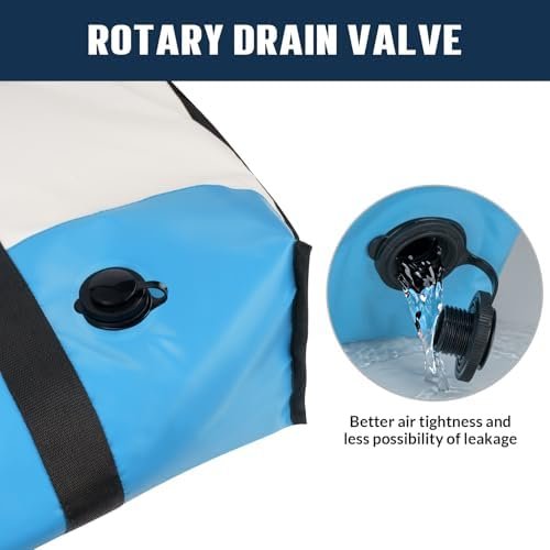 THKFISH Insulated Fish Cooler Bag, Fish Kill Bag for Caught Fish | 40x16in/25x17.5in Portable Waterproof Insulated Fish Bag Keeps Ice for 24 Hours Sports & Outdoors - Color : GREY-40x16x6.5 - Image 4