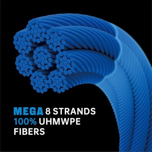 8-Strand Braided Fishing Line – Abrasion Resistant, No Stretch - Image 3