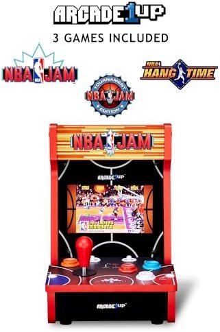 Arcade1Up NBA JAM Countercade – 3 Classic NBA Arcade Games - Image 5