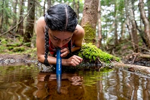 LifeStraw Personal Water Filter – 4 Pack, Navy - Image 8