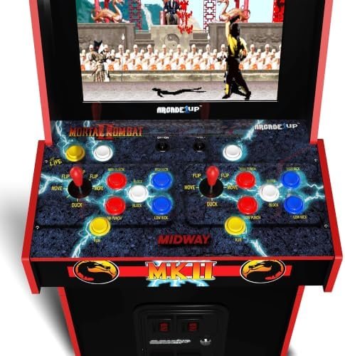 Arcade1Up Mortal Kombat II Deluxe Arcade Machine – 14 Games - Image 9