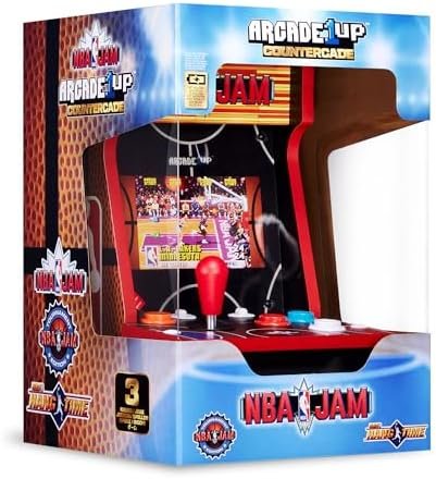 Arcade1Up NBA JAM Countercade – 3 Classic NBA Arcade Games - Image 8