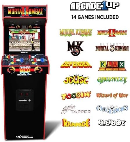 Arcade1Up Mortal Kombat II Deluxe Arcade Machine – 14 Games - Image 4