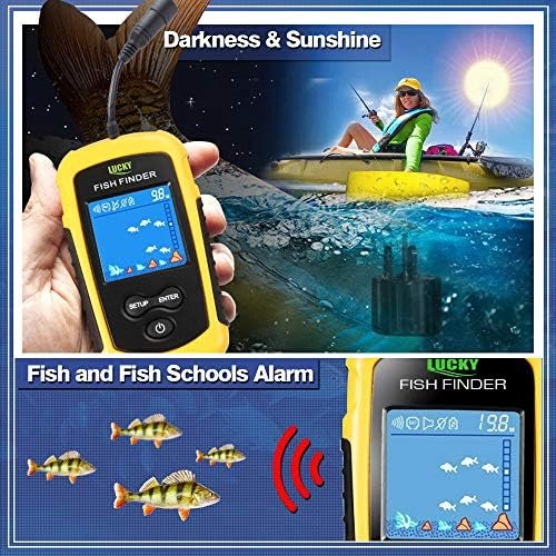 LUCKY FFC1108 Portable Kayak Fish Finder & Depth Finder - Image 4