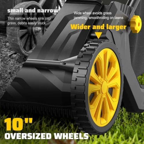 PHLEX PRO 21-Inch Push Lawn Sweeper with 3.5 Cu. Ft. Hopper - Image 8
