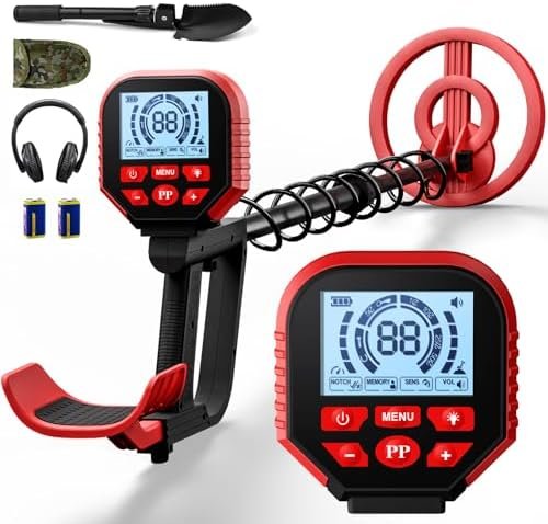 2026 Professional Metal Detector with LCD, DSP Chip and Waterproof Coil