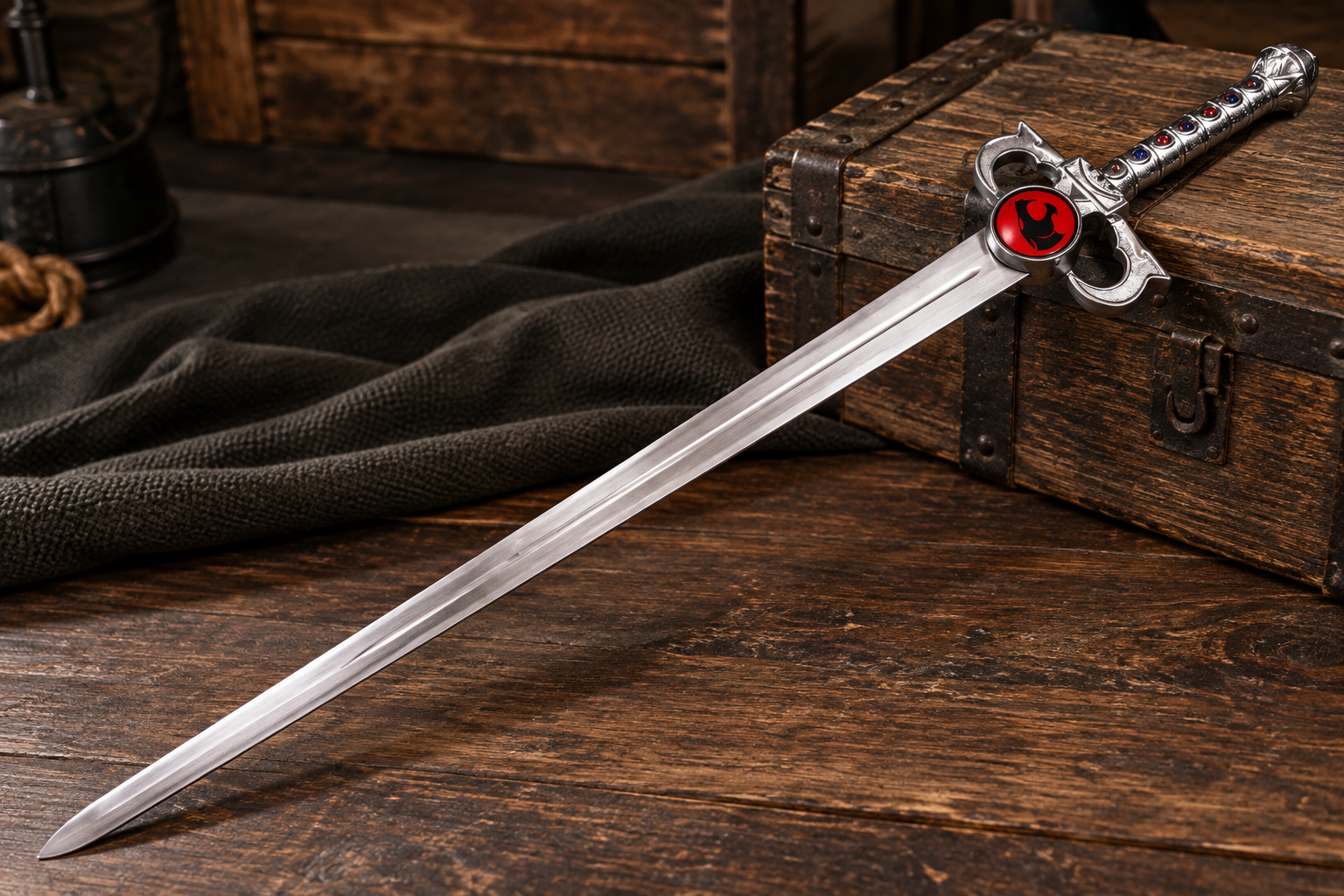 Thundercats Sword of Omens 44-Inch Lion-O Replica with Sheath